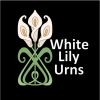White Lily Urns