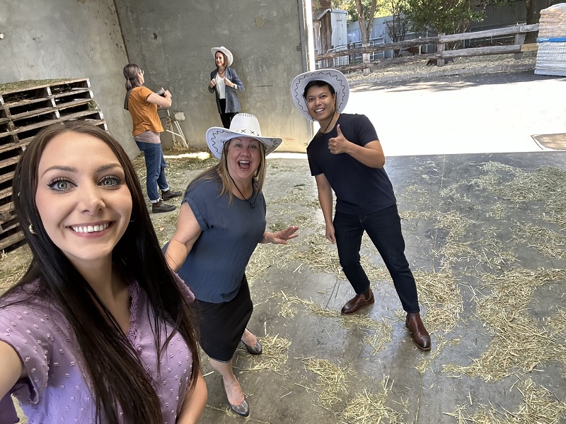 SEO Consultant Janet Camilleri teaches SEO to a group